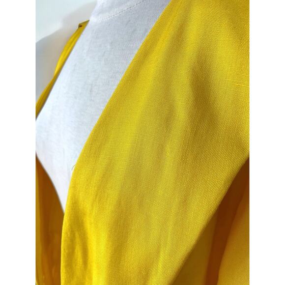 VTG 80s G.B. Scott Blazer Linen Blend Old Money Inspired By Princess Diana Sz 8 - Picture 5 of 11